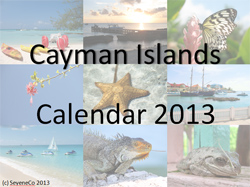 Picture of the front of the Free 2013 Calendar