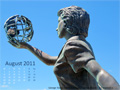 August in Calendar