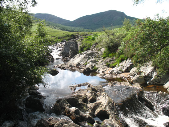 Picture of   North Geln Sannox Burn is shown on this page.