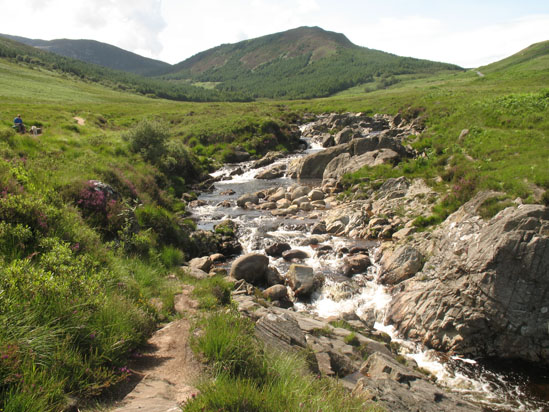 Picture of   North Geln Sannox Burn is shown on this page.