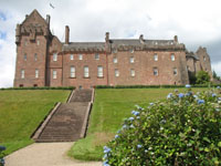 Brodick Castle from the front