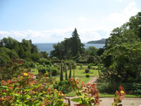 Brodick Harbour from Brodick castle