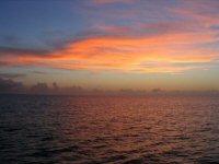Sunset in The Cayman Islands