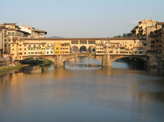 The Ponte Vecchio bridge, Florence