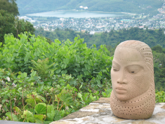 Picture of  The  View From Pool at Strawberry Hill, Jamaica is shown on this page.