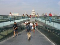 Millennium Bridge view