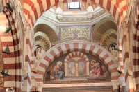   Alfresco In The Church Ceiling Marseille France