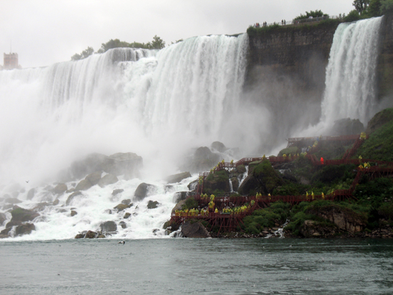 Picture of  The  American And Bridal Falls  is shown on this page.