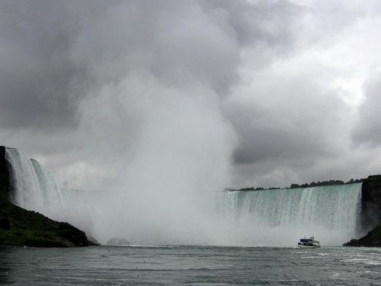 Picture of  The  Maid Of The Mist At Niagara Falls  is shown on this page.