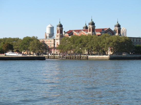 Picture of  The Ellis Island, New York, USA is shown on this page.
