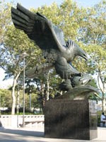 War Memorial at Battery Park, New York, USA