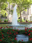 Water Fountain at Bowling Green, New York, USA