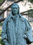 John Watts Statue at Trinity Church, New York, USA