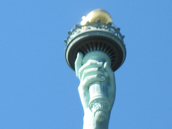 statue of liberty torch. The Statue of Liberty Torch