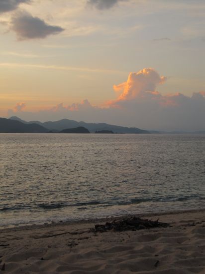 club paradise coron philippines sunset picture