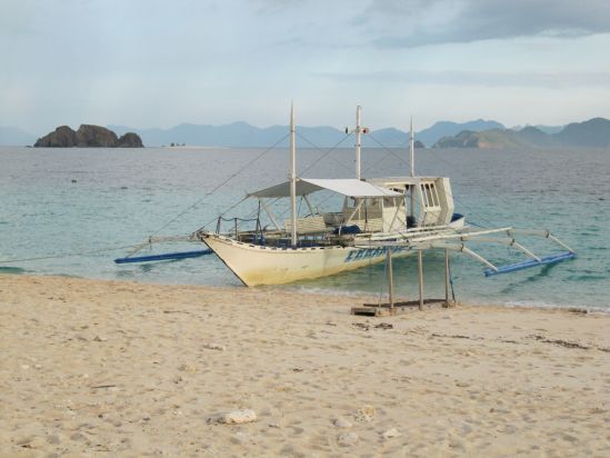 club paradise coron philippines transport boat picture
