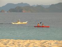 Couple In Canoe  Picture