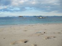 Footsteps In Sand Landscape  Picture