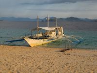 Transport Boat Sunset  Picture