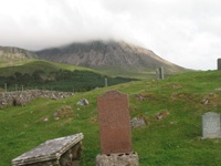 bla bheinn kilchrist church isle of skye picture