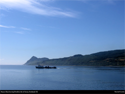 Saturn boat, brodick, Isle of Arran desktop wallpaper